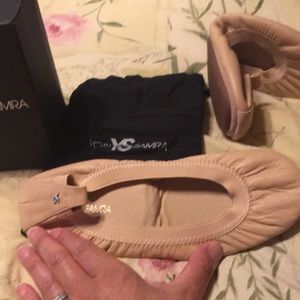 Yosi samra leather flats size 8